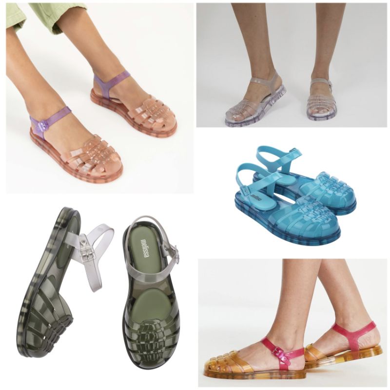 1:1 Ori Melissa Possession Obsessed Ad Sepatu Sandal Karet Wanita Santai Terbaru