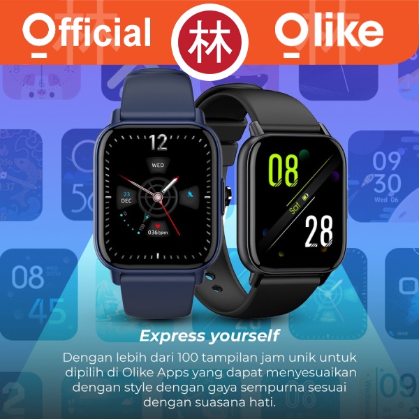 Olike Horizon W12 by OPPO Smartwatch HD Full Touch Screen Real Time
