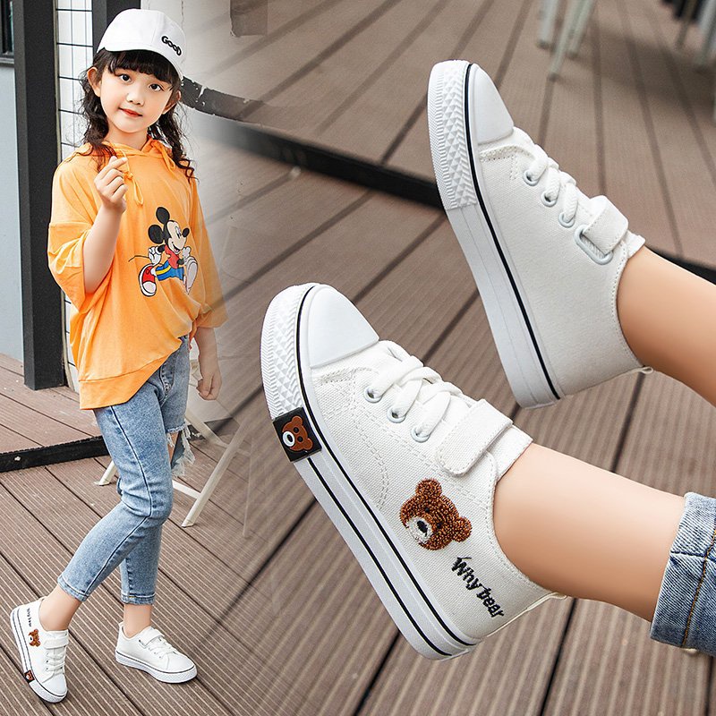 sepatu anak sekolah tk sd smp umur 2 3 4 5 6 7 8 9 10 11 tahun warna putih / sepatu sekolah anak tk 