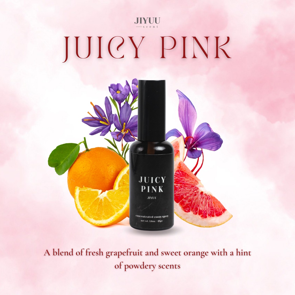 Juicy Pink Jiyuu Scent Concentrated Room Spray