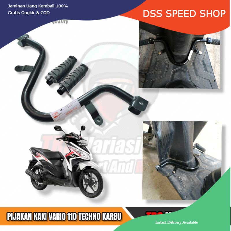 Footstep Vario 110 Karbu Step Vario 110 Karbu Satu Set TRG High Quality PNP Vario 110 Techno Karbu