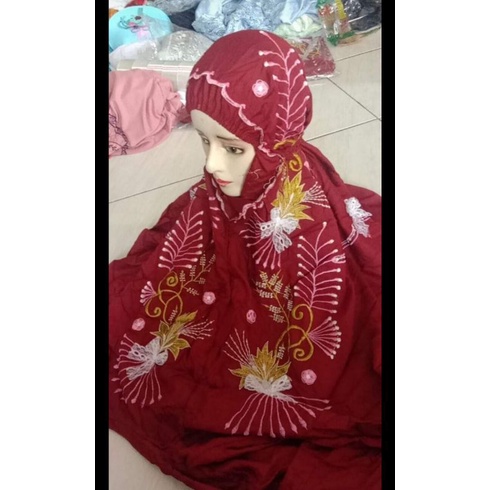 Mukena dewasa bahan rayon/ mukena rayon murah