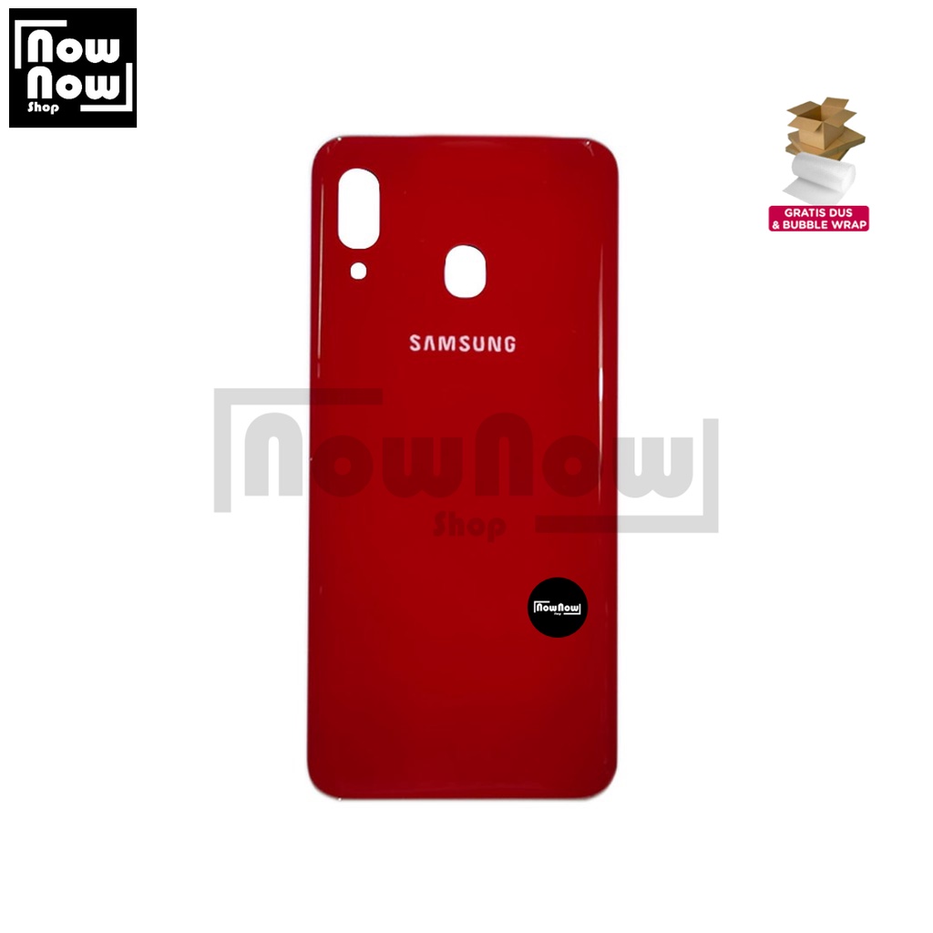 Backdoor Tutup Belakang Baterai Backcover Back Casing Housing Samsung Galaxy A20 A205 A205F A205U Cover Belakang SM-A205F SM-A205FN SM-A205GN SM-A205YN SM-A205G SM-A205W SM-A205U SM-A205S SM-S205DL SM-A205U1