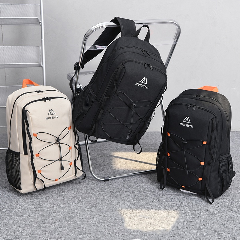 Highland Tas Punggung Pria Wanita Unisex Tas Ransel Fashion Korea Multifungsi TR309