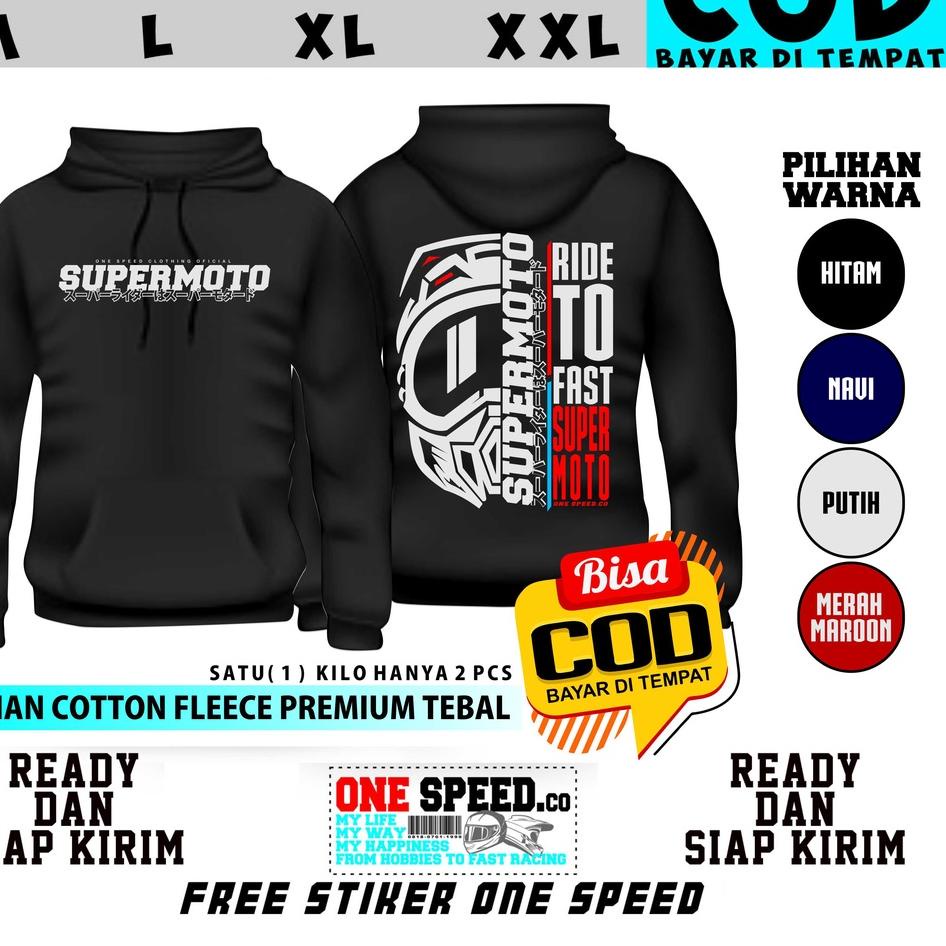 ♥ PROMO Sweater Hoodie Supermoto Trail KTM KLX CRF WR  Switer cowok Hudie  pria Swetshirt Distro Pre