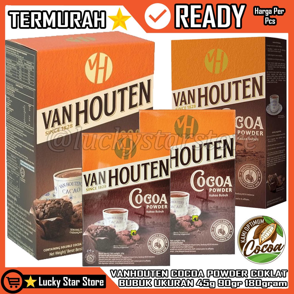 

COKLAT COKELAT BUBUK 45 90 165 180 GR 180GR COKELAT BUBUK - CHOCOLATE (COCOA CHOCOLATE POWDER) VAN HOUTEN 90GR COKLAT BUBUK VANHOUTEN BUBUK COKLAT VAN HOUTEN KEMASAN BARU REPACK ORANGE VANHOUTEN COCOA POWDER COKLAT COKELAT COCOA BUBUK PENAMBAH BAHAN KUE