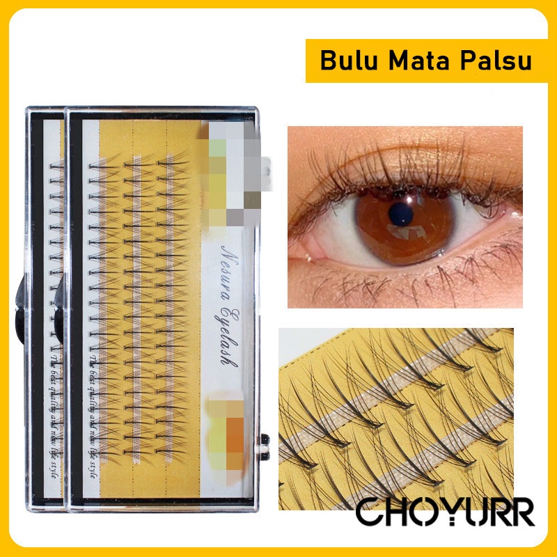 【COD】Bulu Mata Palsu Individual / Single Eyelash Extension / individual Eyelash Single / 3D Bulu Mata Palsu /  False Eyelashes Natural  / Lembut Extension Lashes Murah-CH