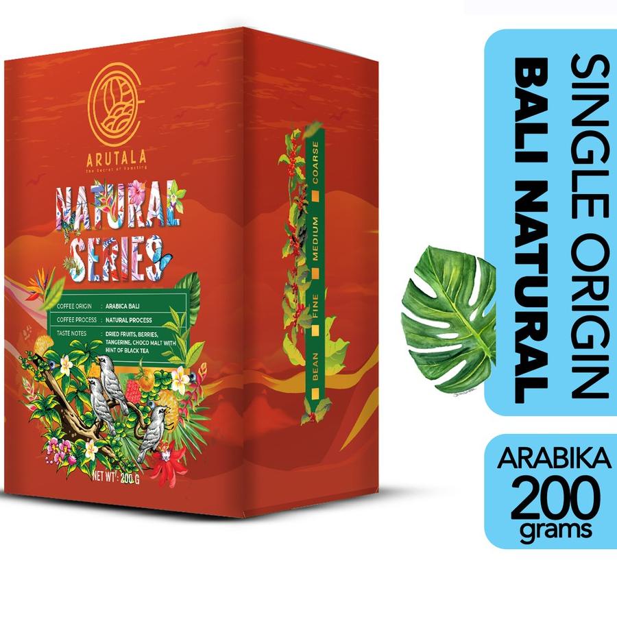 

✽ ARUTALA Natural Series - Arabika Bali 200 gram ❆