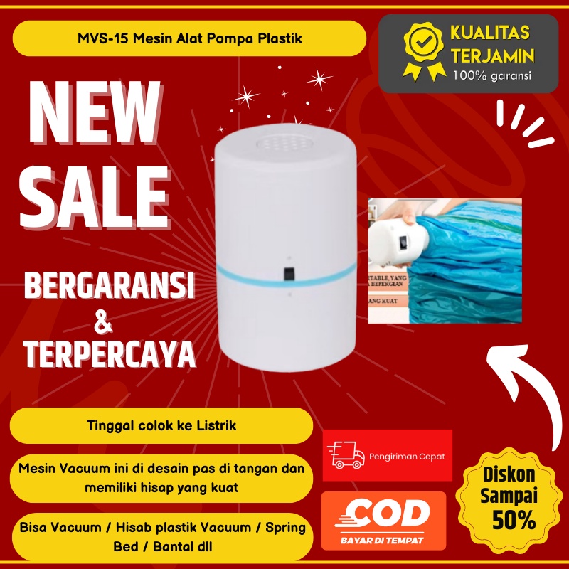 Plastik Vacum Baju Bag Makanan Alat Set Pompa Pakaian Vacuum Electric Travel Plastic Wenbo Elektrik 