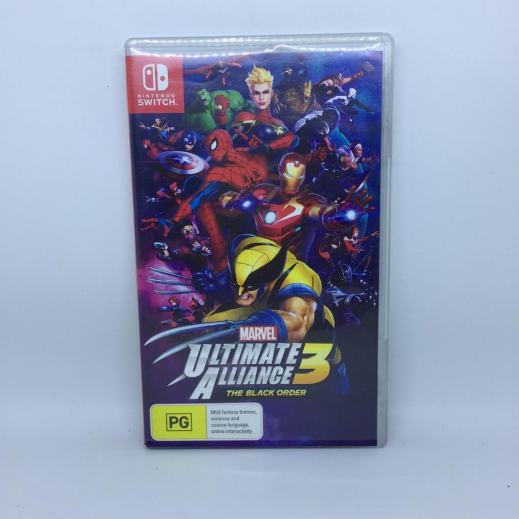 Nintendo Switch MUA Marvel Ultimate Alliance 3 The Black Order