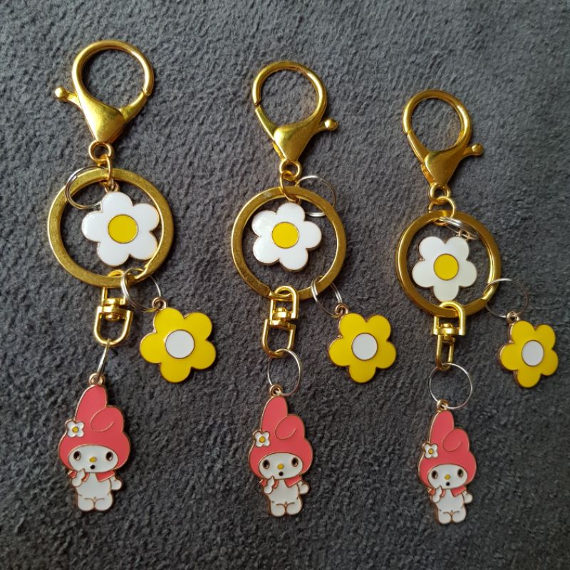 [RABBIT] GANTUNGAN KUNCI CUTE KOREAN || KEY CHAIN RABBIT SERIES