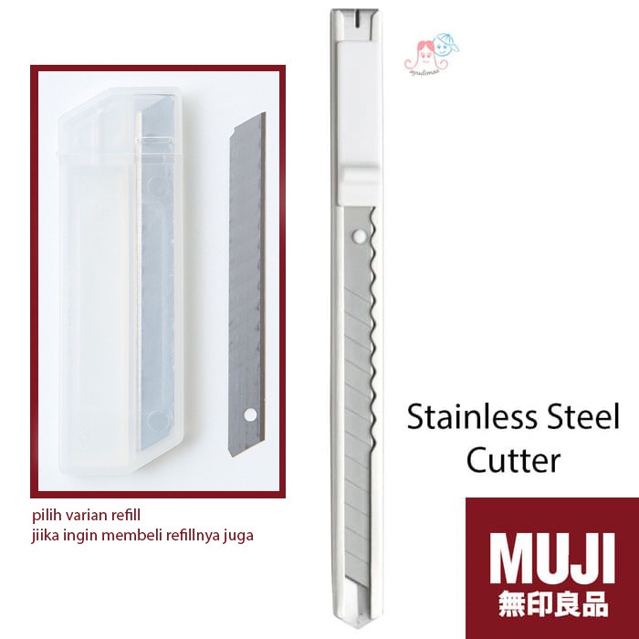 

Cutter Muji Stainless Steel Cutter