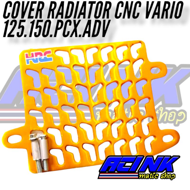 COVER RADIATOR FULL CNC ARM COVER RADIATOR ARM HRC VARIO 125 150 PCX ADV / COVER RADIATOR HRC VARIO 125 150 PCX