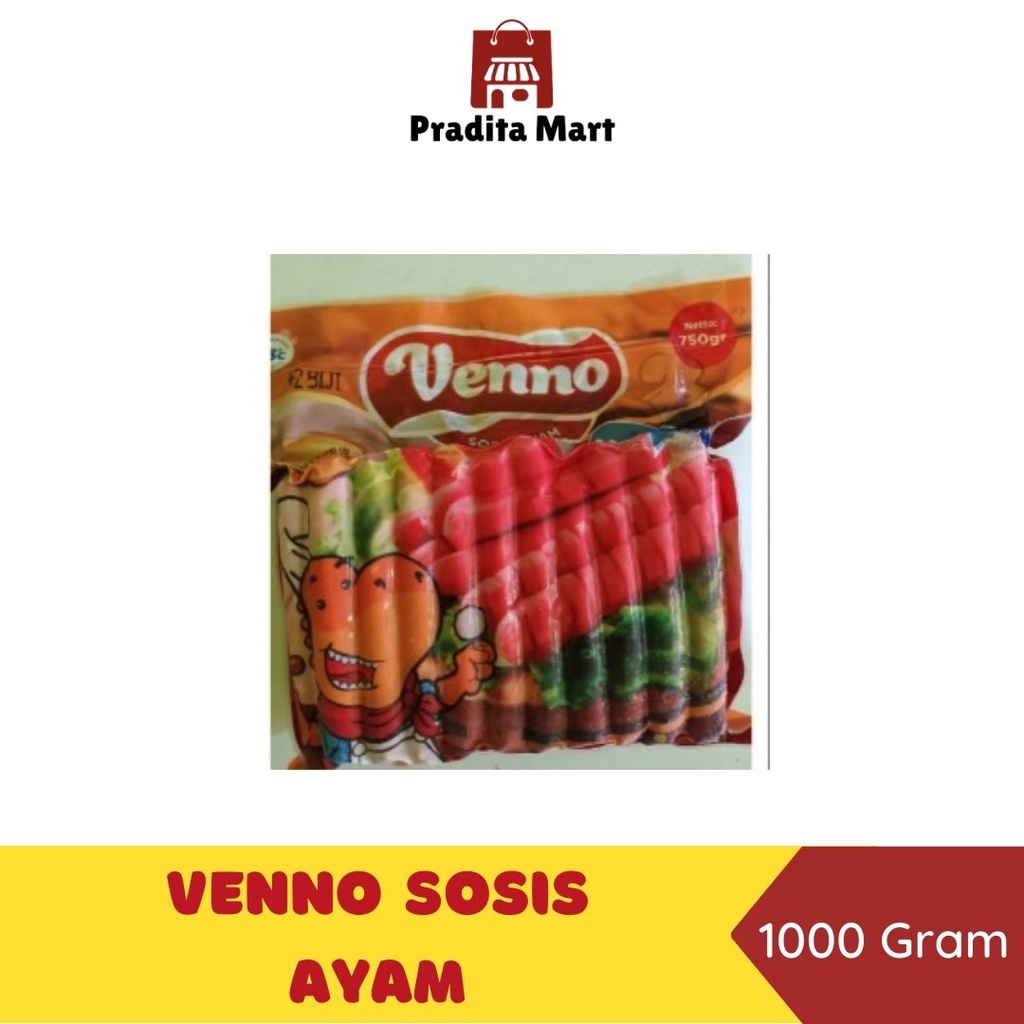 

Venno Sosis Ayam 1,000 gr