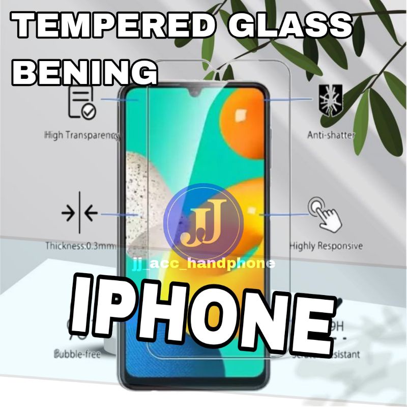 Tg / Pelindung Layar / Anti Gores Bening/ Tempered Glass Bening Iphone 6G 6+ 7G 7+ 8 8+ Iphone X XR XS XS MAX Iphone 11 Iphone 11 PRO 11 Pro Max Iphone 12 12 Mini 12 pro 12 Pro Max Iphone 13 13 Mini 13 PRO 13 PRO MAX 14 14 PRO 14 MAX 14 PRO MAX