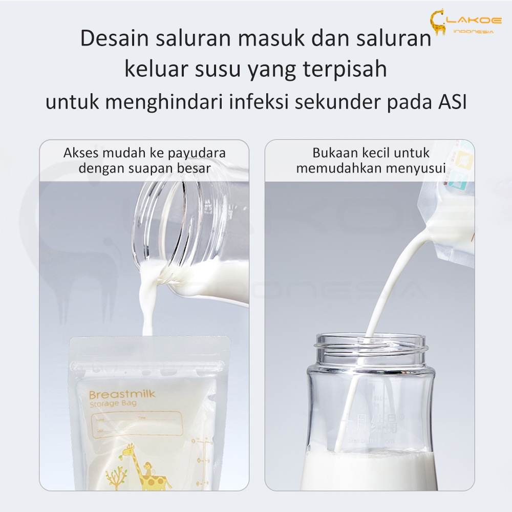 150ml Kantong Asi Isi 30pcs Milk Storage Bag Bpa Free Kantung asi plastik