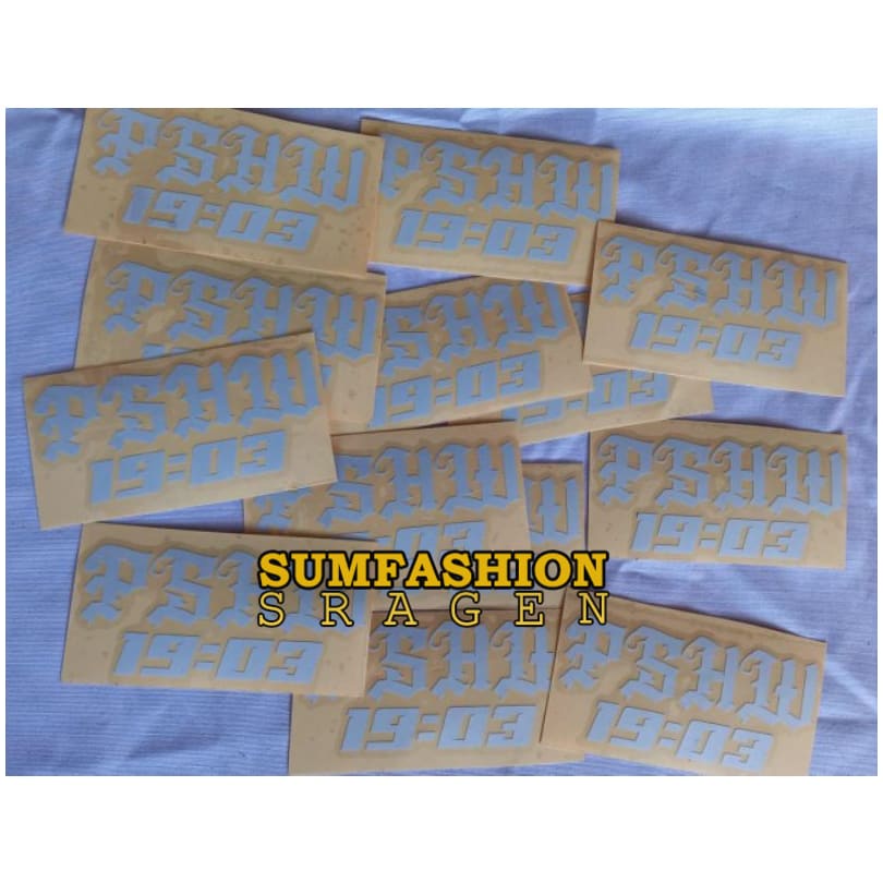 Stiker Cutting PSHW Winongo - Sticker Persaudaraan SH