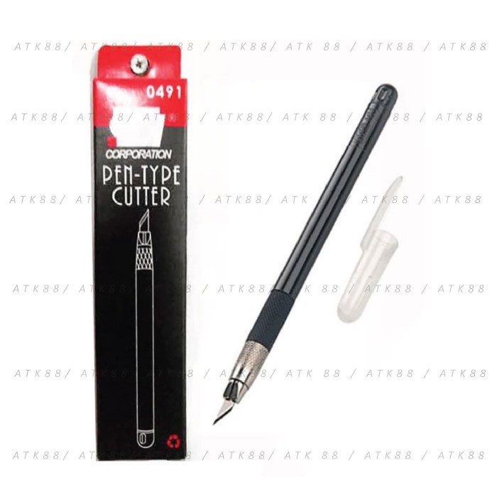 

Pemotong Art Knife / Pen-Type Cutter Sdi No. 0491