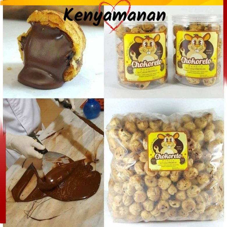 

SOES COKLAT MERK CHOKORETO 1 KG TERMURAH | Kue Sus | Kue soes enak coklat Cemilan | Camilan Jajanan / kue kering | Makanan Ringan / soes coklat cokelat chokoreto chocoreto cokoreto vanila vanilla ARJUNA | GROSIR BESAR KALIMANTAN