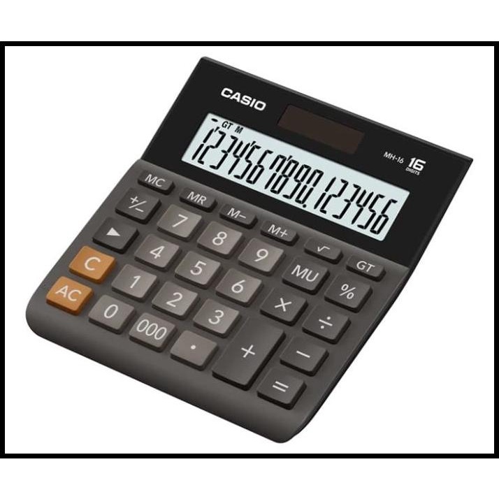 

Kalkulator Calculator Calkulator Kalculator Print Casio 16 Digit Mh-16