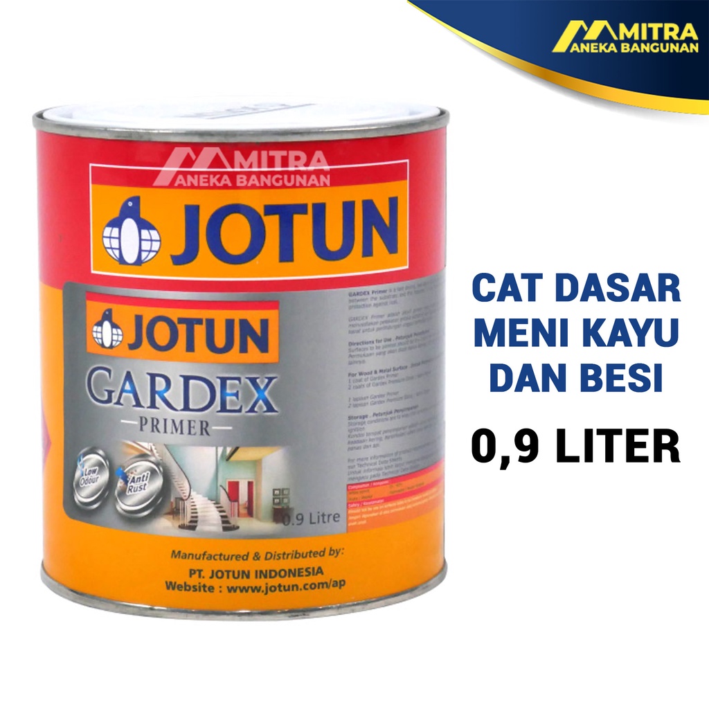 GARDEX PRIMER JOTUN 0,9 LITER / CAT DASAR KAYU ATAU BESI / MENI KAYU MENI BESI