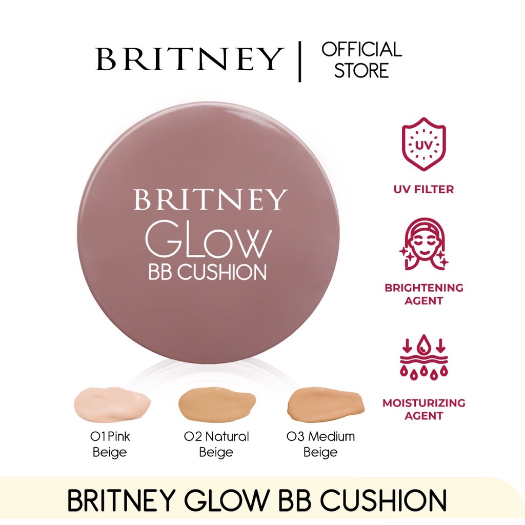 BRITNEY Glow BB Cushion SPF 40 PA++++