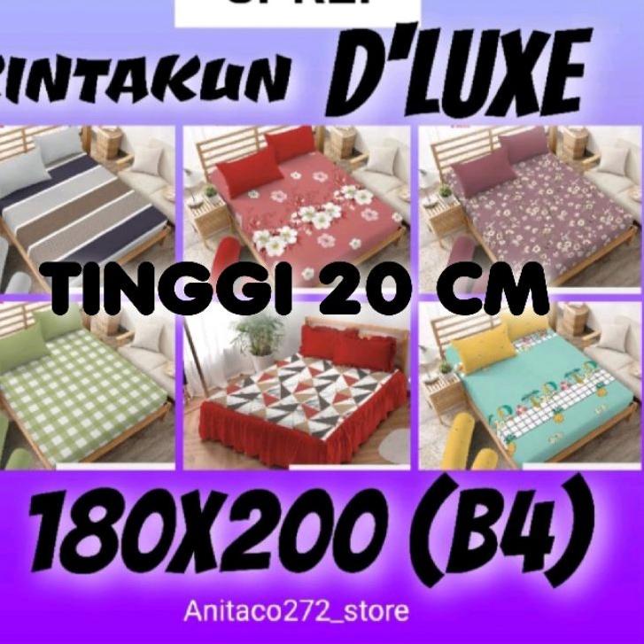 ⅎ SPREI KINTAKUN D'LUXE  B4 (BANTAL 4, GULING 2) EDISI NIRMANA (NEW MOTIF) ✭