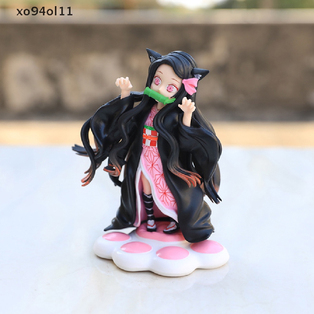 Xo Demon Slayer Kamado Nezuko Anime Figure Gk Kimetsu No Yaiba Patung Mainan OL