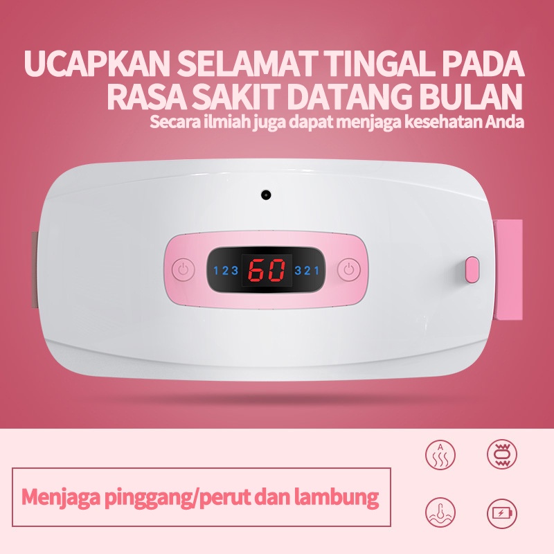 Sabuk pijat panas/ Sabuk pijat getar listrik/ sabuk pijat panas/ Pijat pinggang/ Pijat sabuk dapat diatur