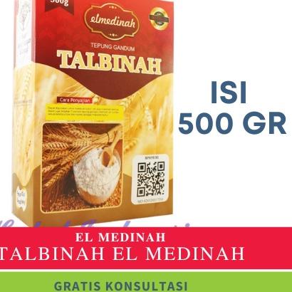 

▲ Tepung Talbinah El Medinah Resep Thibb Nabawy isi 500 gr | Tepung Gandum 100% Original ♜
