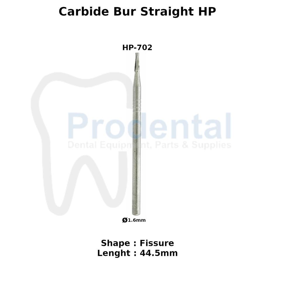 A33 Dental surgical HP-702 bur tulang carbide tungsten fissure bur gigi odontek seperti SS White PRO