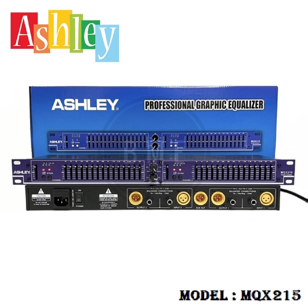 Equaliser Ashley MQX215 original ashley MQX 215