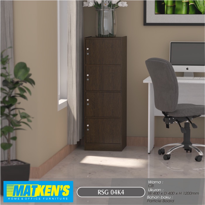 

Terlaris Rak Serba Guna 4 Loker Matkens Office