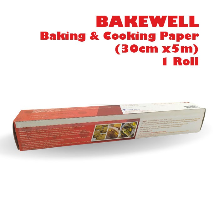 BAKEWELL Baking &amp; Cooking Paper (30cm x5m) 1 Roll