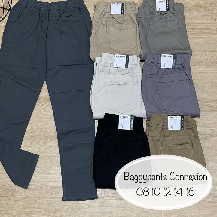 ( COD ) Connexion Celana Connexion Wanita Celana Conexion Wanita Celana Panjang Wanita Baggy Pants W