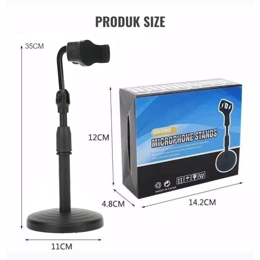 Stand Holder Phone Dekstop Folding For LIVE  Adjustable Hp Universal Multifungsi L7 - ACS