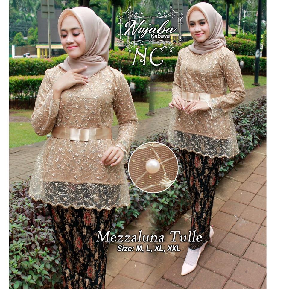 ™ SET KEBAYA TULLE MEZALUNA / KEBAYA TULLE / KEBAYA MODERN / KEBAYA WISUDA / KEBAYA MURAH ❇
