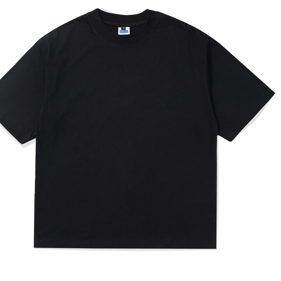 ❋ T-shirt Oversize | Kaos Polos | Basic | Black | Brainsgland ✩