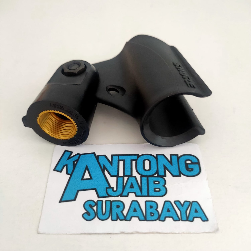 Jual Jepit Mic Shure Holder Mic Tatakan Mic Stand Microphone Penyangga