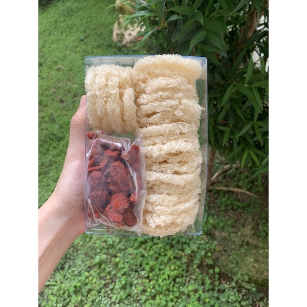 

SARANG BURUNG WALET/BIRDNEST 100 GR HANCURAN