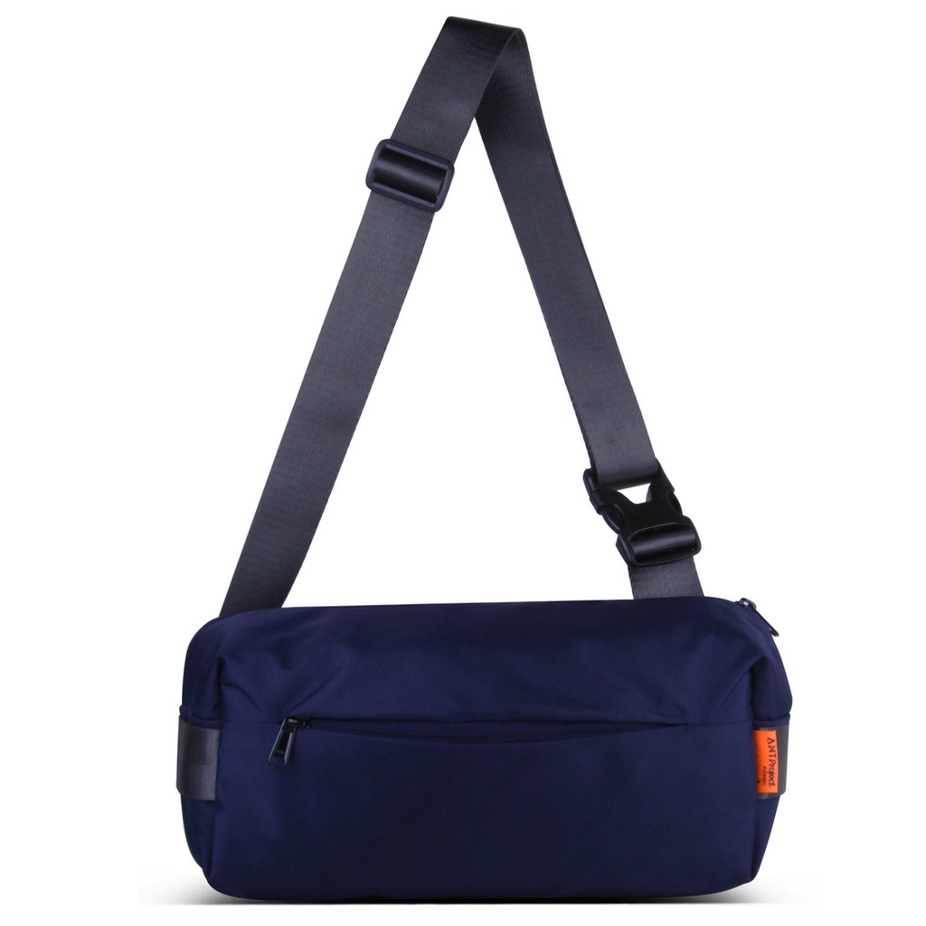 ANT PROJECT - Tas Sling Bag PHARREL Navy Smart Function - Tas Selempang Pria