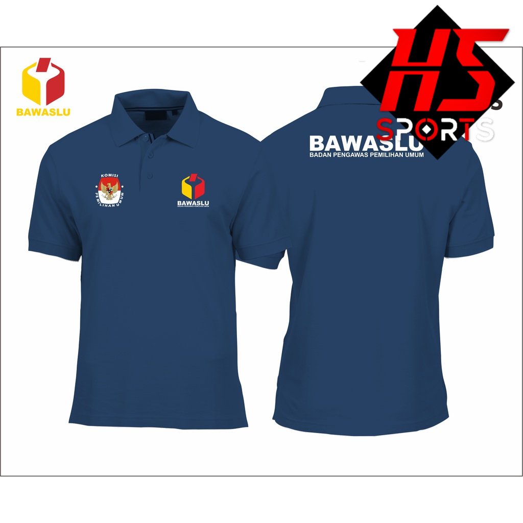 POLO BAWASLU - BAJU BAWASLU - POLO SHIRT BAWASLU