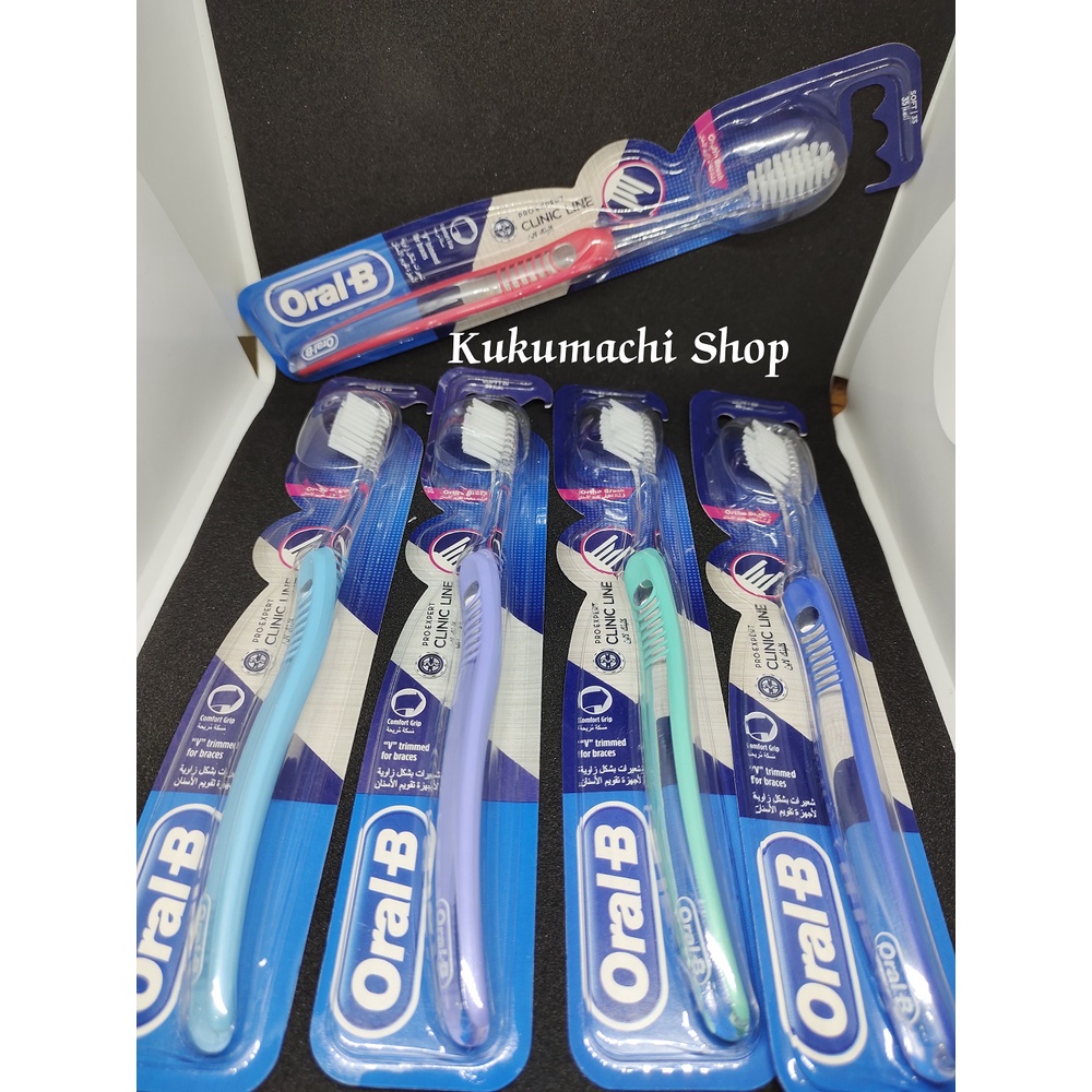 Sikat Gigi Oral B Khusus Ortho/Behel/Kawat Gigi Import