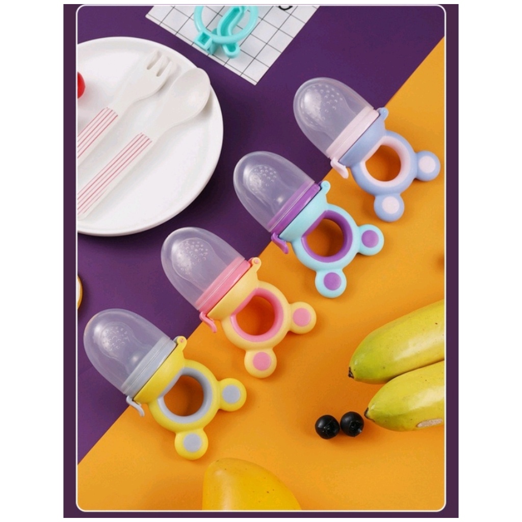 DOT BUAH EMPENG BAYI MPASI MULTIFUNGSI / BABY FRUIT FEEDER ORIGINAL BPA FREE PREMIUM / BABY FRUIT FOOD FEEDER / EMPENG DOT BUAH BAYI BPA FREE (IP)