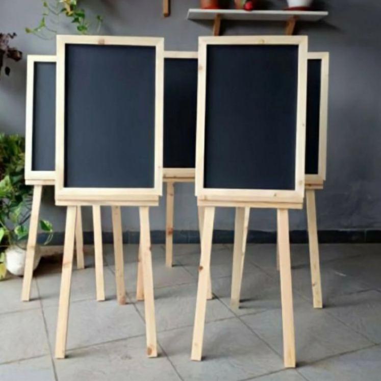 

N99 blackboard papan tulis kapur + stand / Papan Tulis Cafe / Dekor Wedding Hampers TREND TERKINI ➹