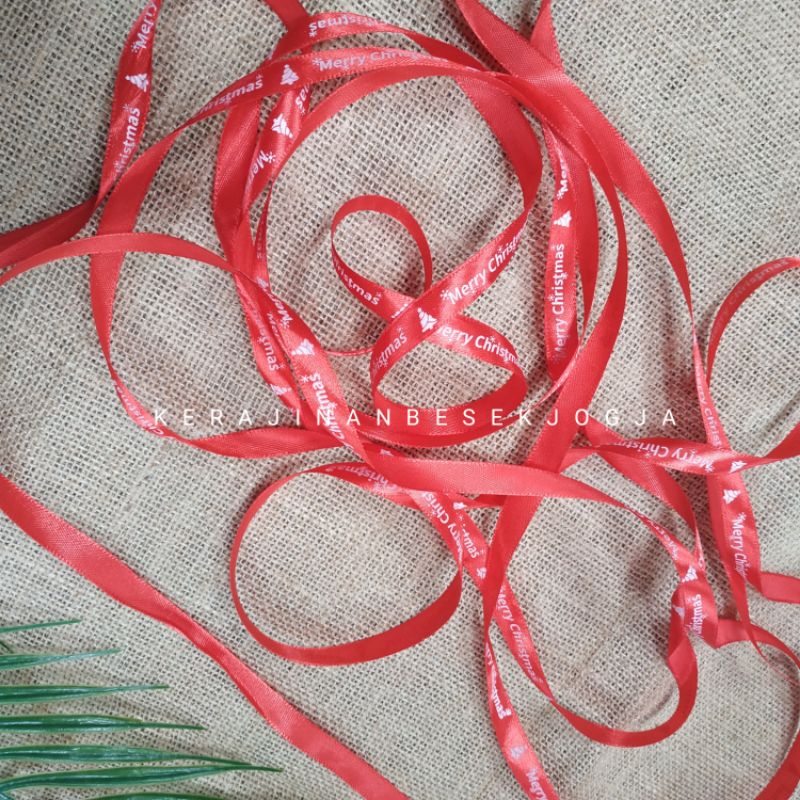 

PITA NATAL SABLON PER 1 METER - PITA NATAL MURAH - PITA NATAL - HIASAN NATAL - PERNAK PERNIK NATAL
