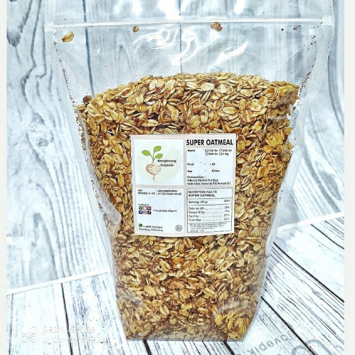 

Oatmeal Healthy 1Kg - Oat, Chia Seed, Honey
