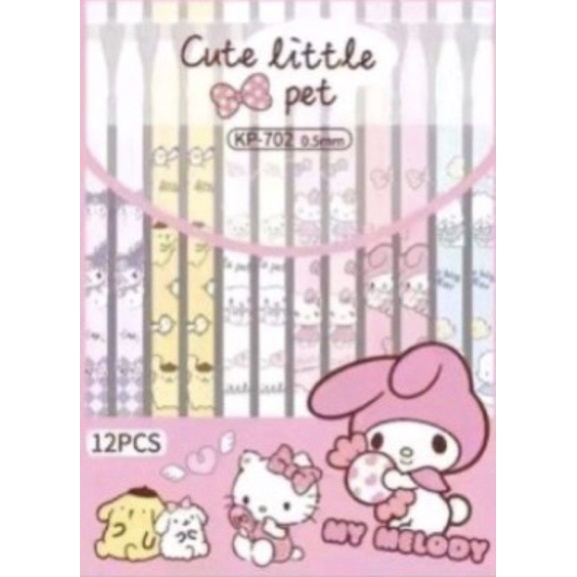 

Pulpen hapus sanrio 1 lusin