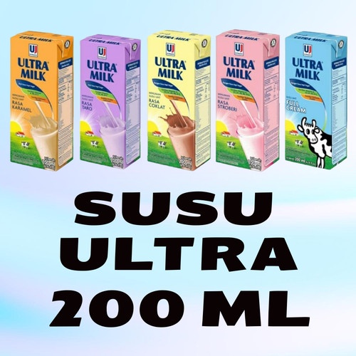 

ULTRA MILK SUSU UHT 200 ML - PCS