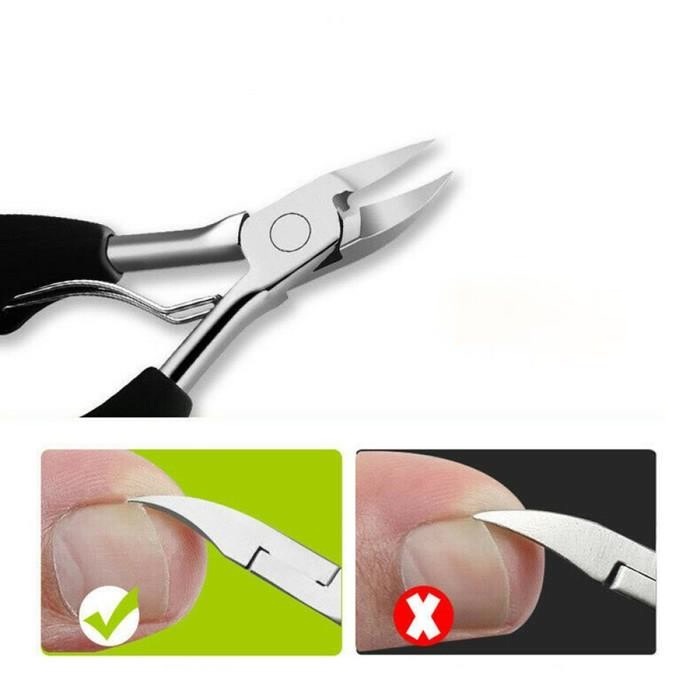 Gunting Kuku Kaki Miring Jempol Anti Cantengan Nyeri Toe Nail Clipper